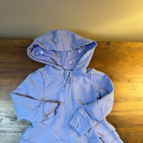 Little sleepies Girls zip up sweatshirt 6-12 months - Picture 2 of 5